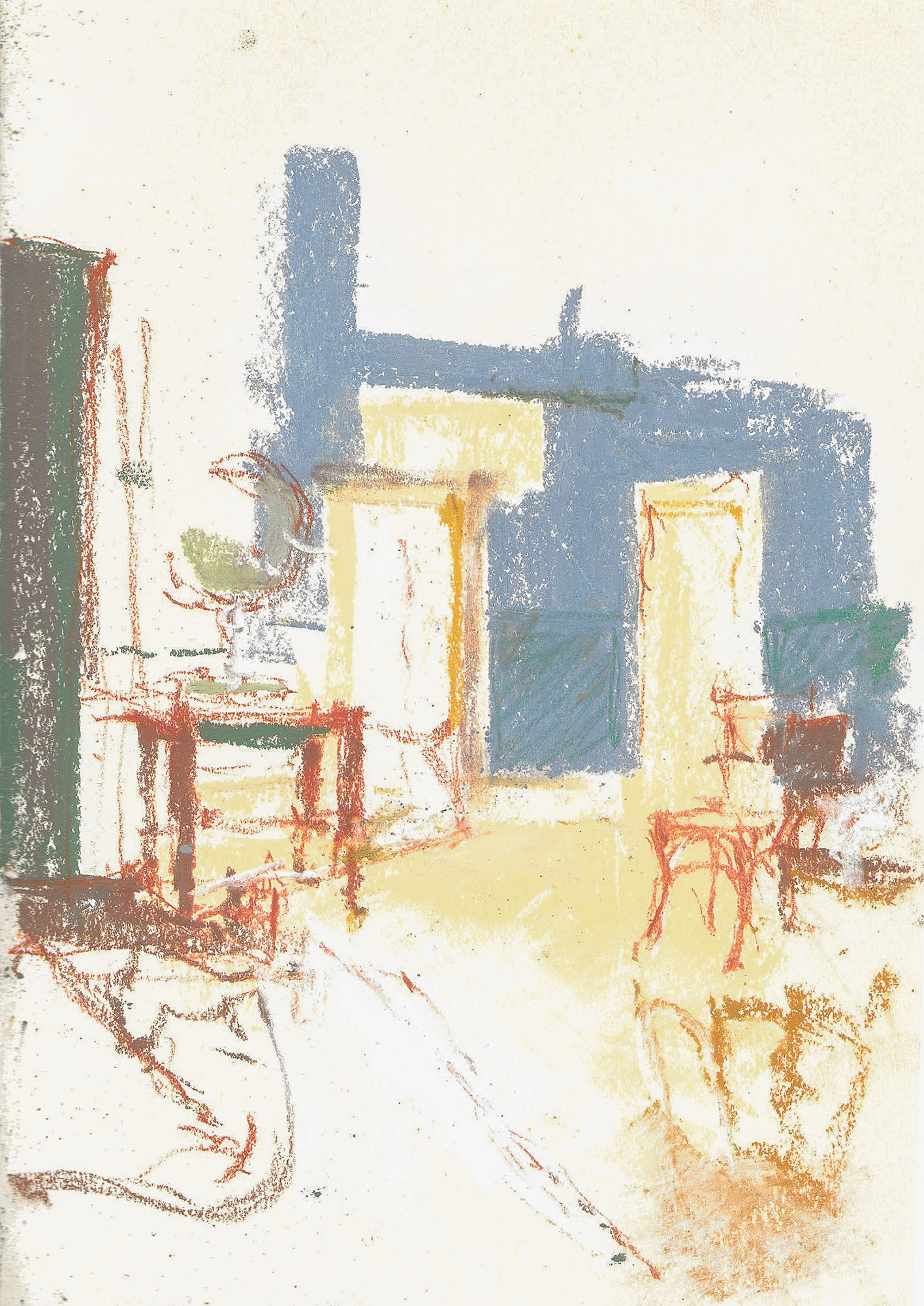 Hotel Room - Pastel